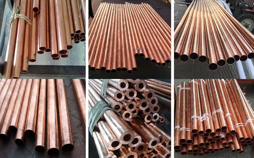 Source Manufacturer H59 H62 Brass Tube Copper Tube H65 Capillary Copper Tube T2 Copper Tube Brass Sleeve Small Copper Sleeve Processing